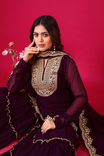 Premium Palazzo Suit set Readymade Indian wedding salwar kameez dress