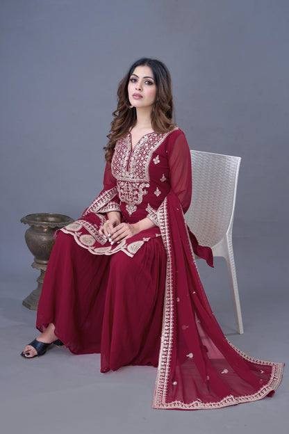 Readymade Sharara Suit set Indian Readymade wedding Festival partywear salwar kameez dress