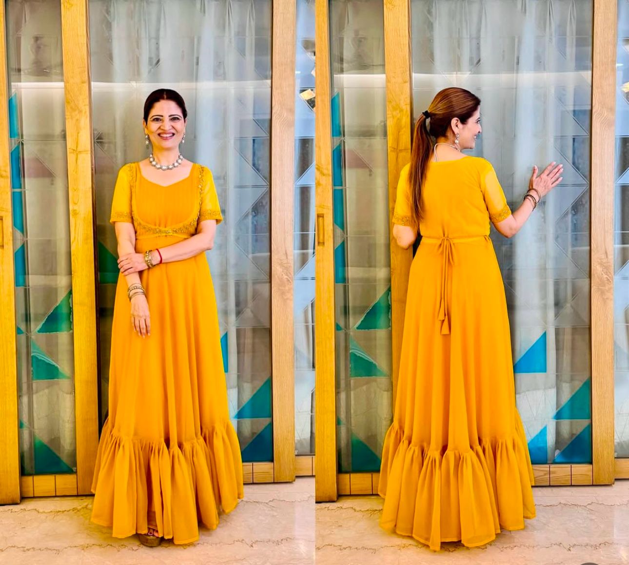 Indowestern gown with koti Indian Readymade wedding Festival partywear Gown dress