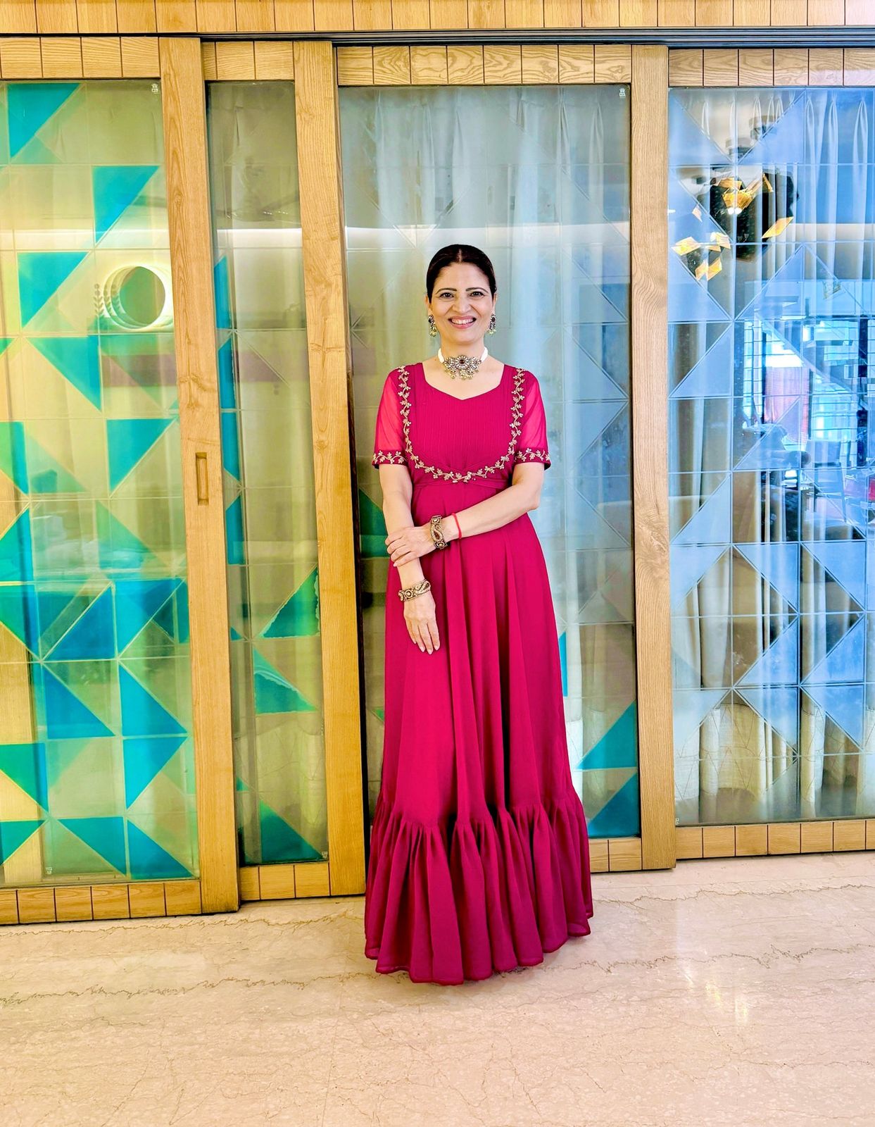 Indowestern gown with koti Indian Readymade wedding Festival partywear Gown dress