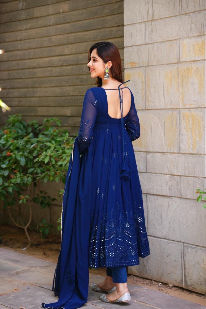 Full Flair Anarkali Readymade Indian wedding salwar kameez dress