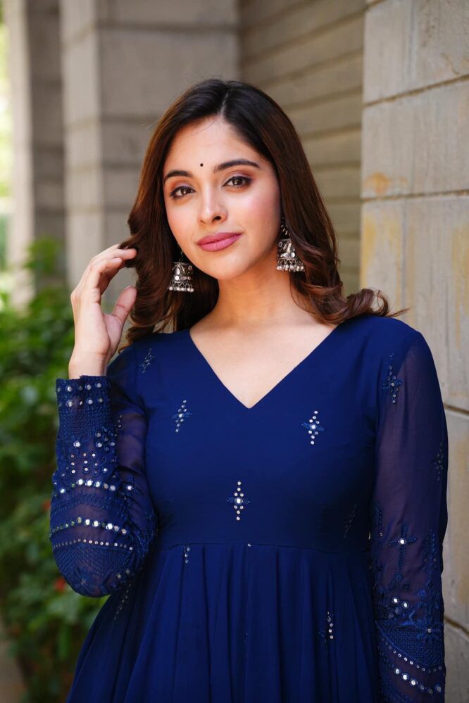 Full Flair Anarkali Readymade Indian wedding salwar kameez dress