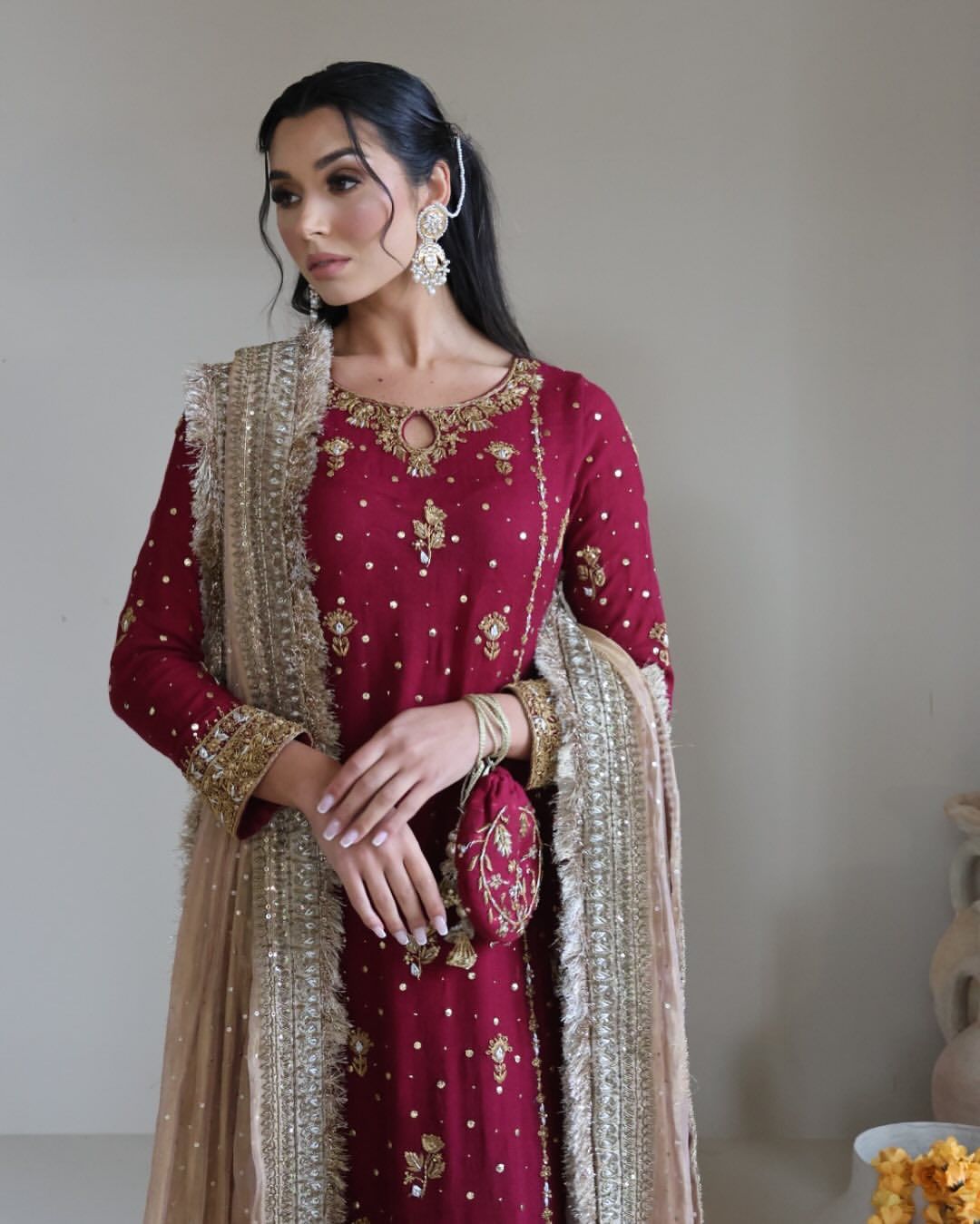 Eid Salwar Kameez Pakistani Readymade Indian wedding Festival Dress