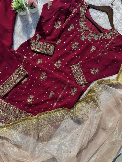 Eid Salwar Kameez Pakistani Readymade Indian wedding Festival Dress