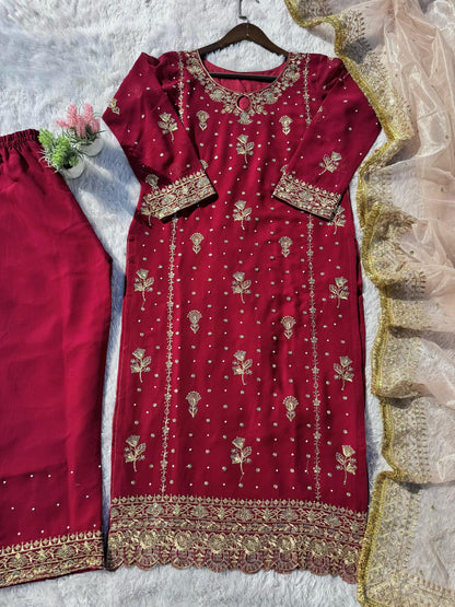 Eid Salwar Kameez Pakistani Readymade Indian wedding Festival Dress
