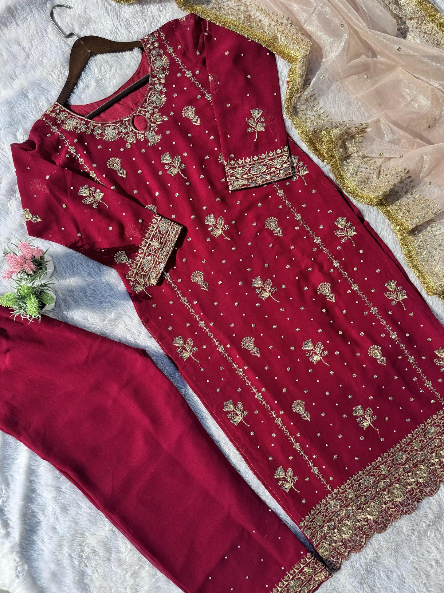 Eid Salwar Kameez Pakistani Readymade Indian wedding Festival Dress