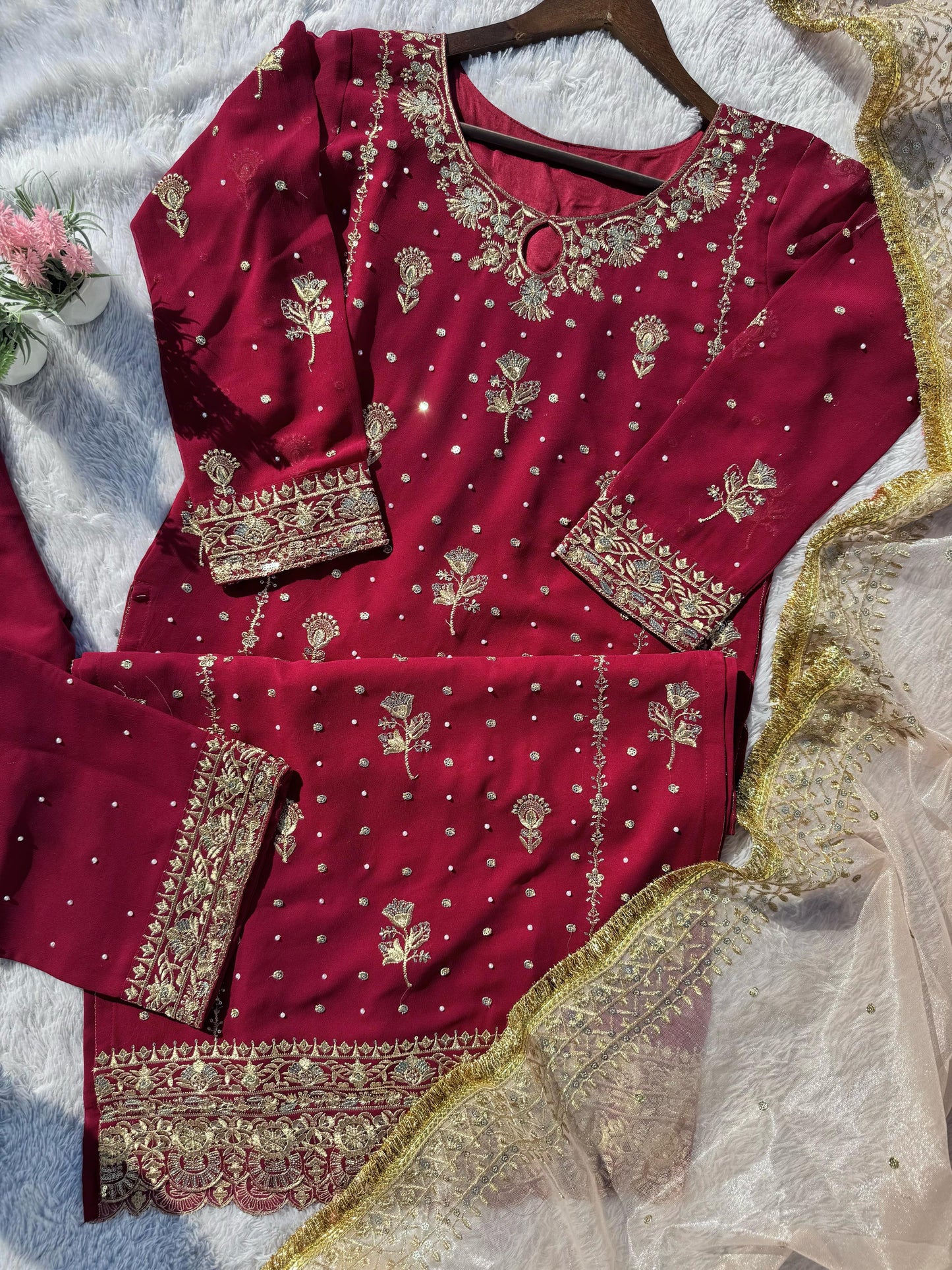 Eid Salwar Kameez Pakistani Readymade Indian wedding Festival Dress