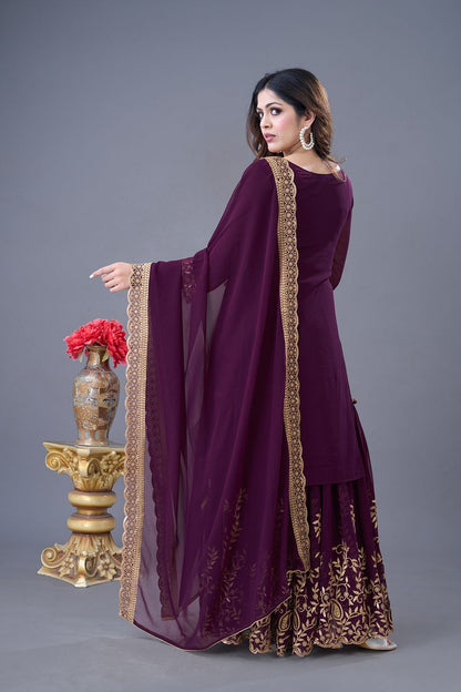 Readymade Palazzo Suit Set Indian Festival wedding partywear salwar kameez dress