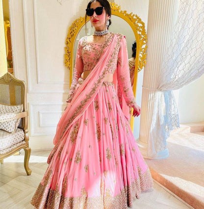 Premium Wedding Festival Indian lehenga choli Stitched partywear