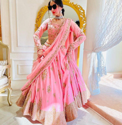 Premium Wedding Festival Indian lehenga choli Stitched partywear