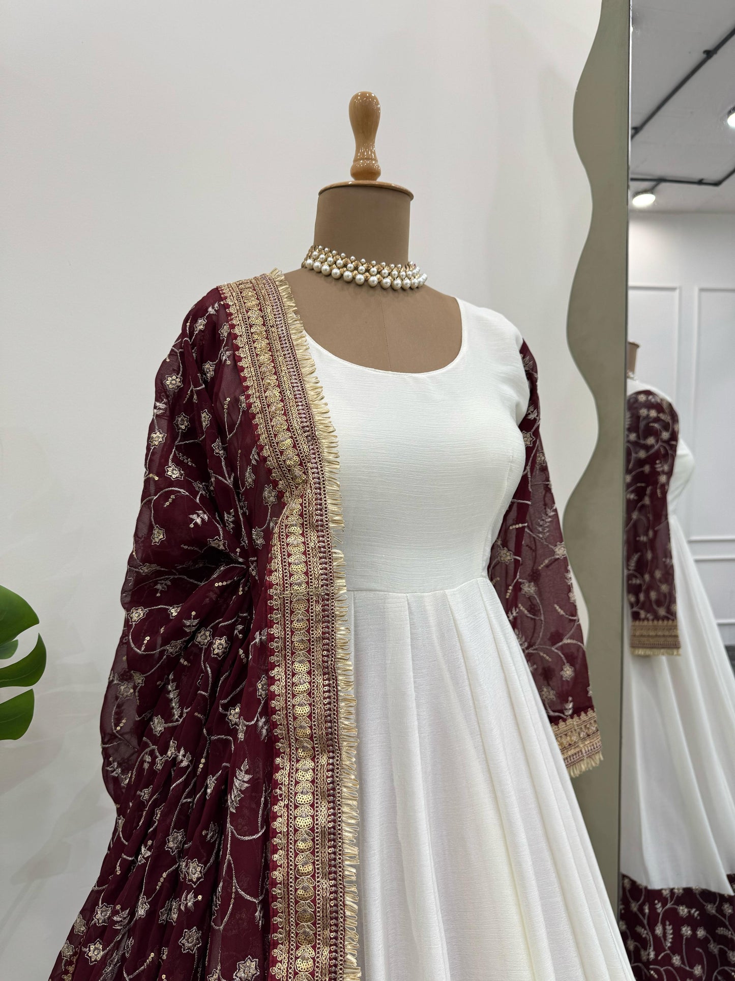 Anarkali Full Flair Ready To Wear gown Indian dress Festival wedding partywear