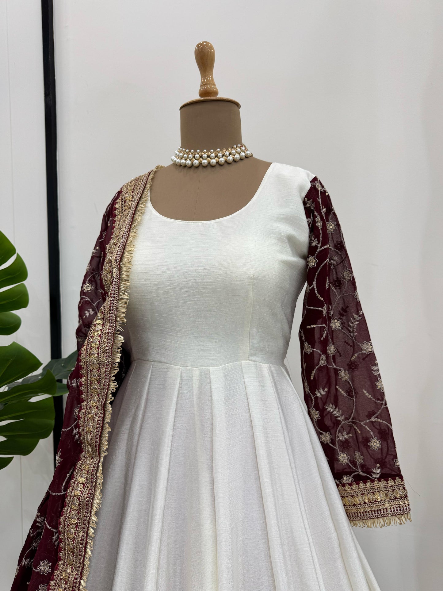 Anarkali Full Flair Ready To Wear gown Indian dress Festival wedding partywear