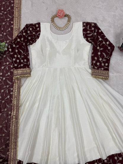 Anarkali Full Flair Ready To Wear gown Indian dress Festival wedding partywear