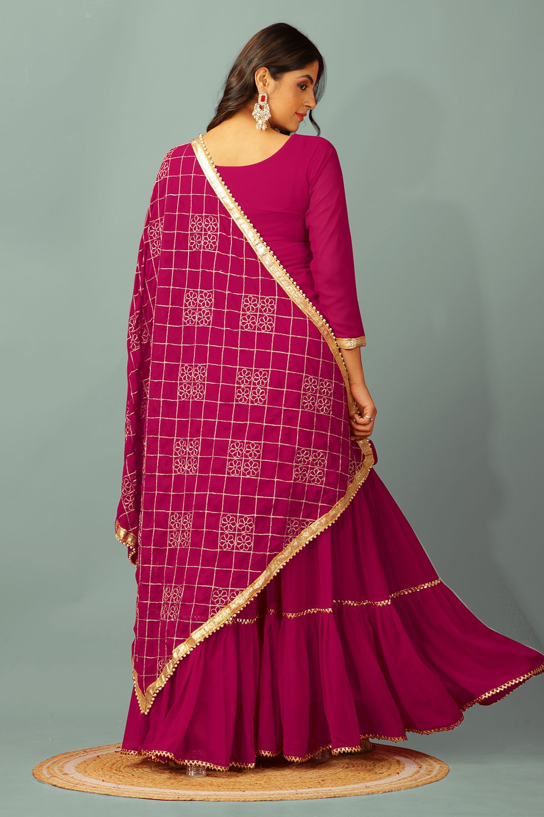 Indian Wedding Festival partywear Readymade salwar kameez Sharara Suit