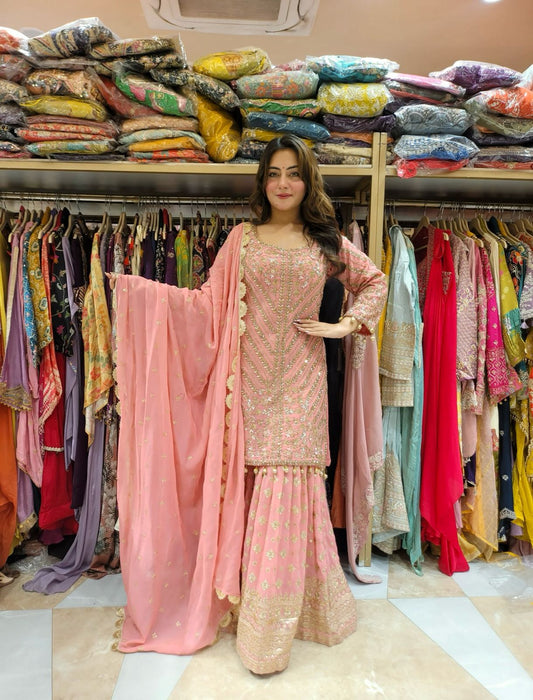 Readymade Pakistani Eid Salwar Kameez Indian Wedding partywear Palazzo Suit dress