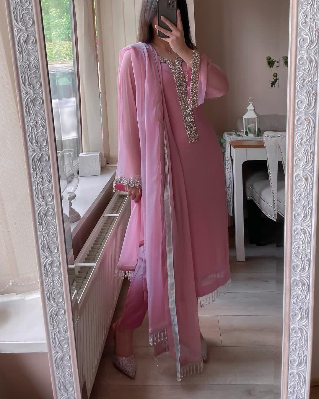 Readymade Pakistani eid salwar kameez Indian wedding Festival Dress