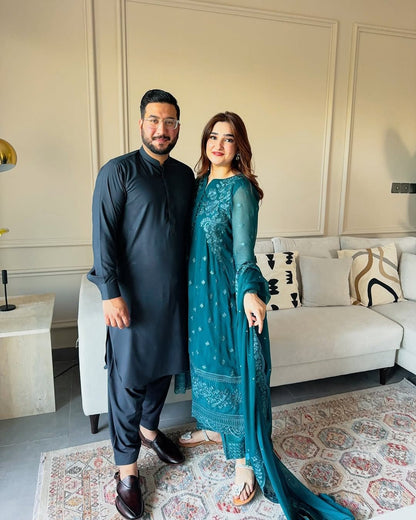 Eid Pakistani Salwar Kameez Readymade Stitched Indian wedding Festival Dress