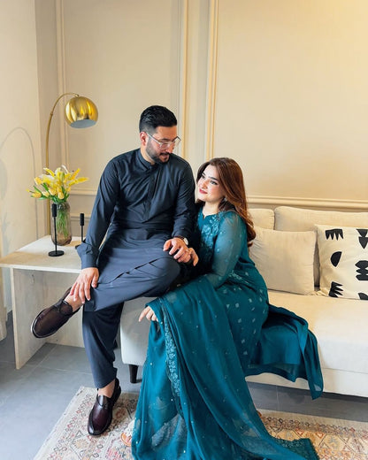 Eid Pakistani Salwar Kameez Readymade Stitched Indian wedding Festival Dress