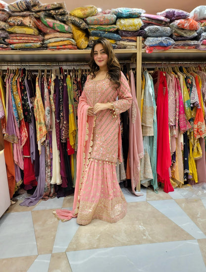 Readymade Pakistani Eid Salwar Kameez Indian Wedding partywear Palazzo Suit dress