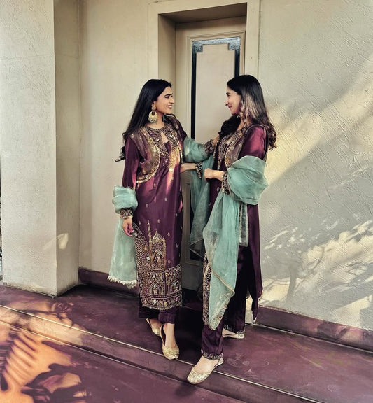 Ready To Wear Pakistani eid salwar Kameez Indian Wedding Festival Dress