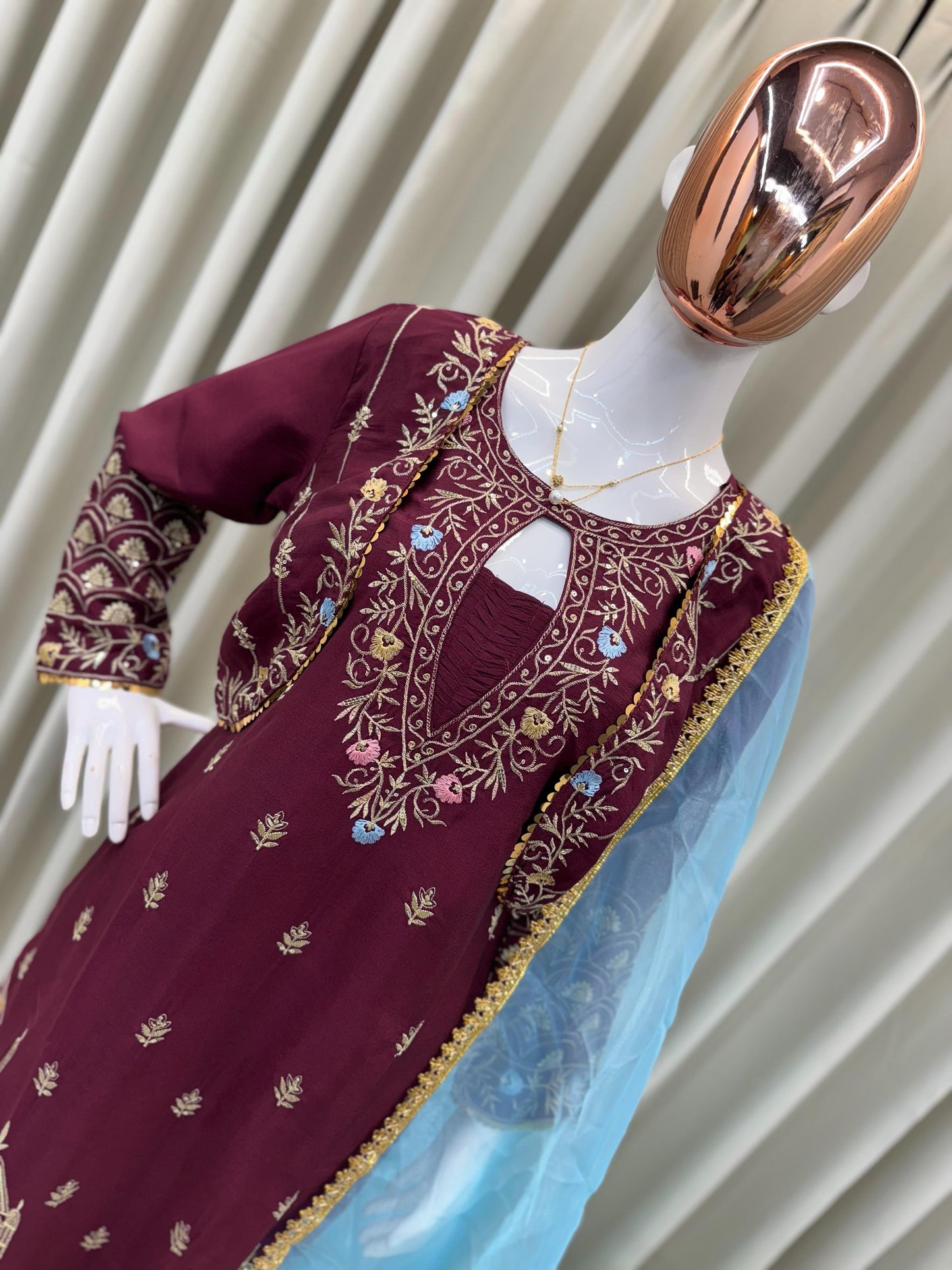 Ready To Wear Pakistani eid salwar Kameez Indian Wedding Festival Dress
