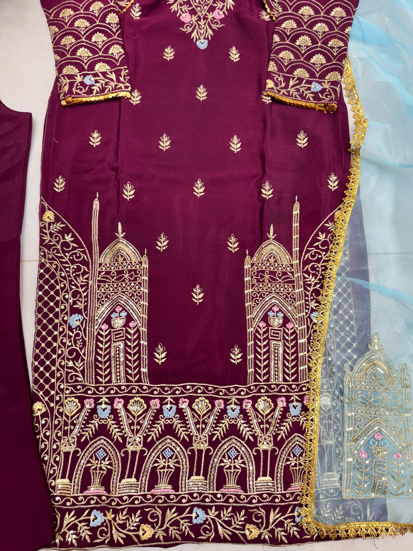 Ready To Wear Pakistani eid salwar Kameez Indian Wedding Festival Dress