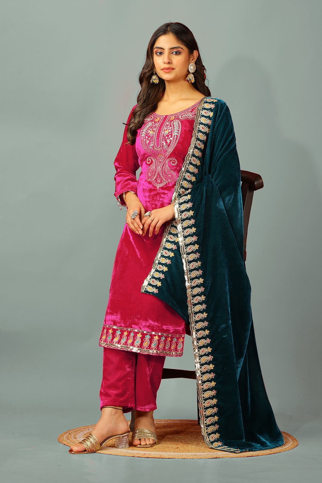 Pakistani eid salwar kameez readymade Indian wedding dress