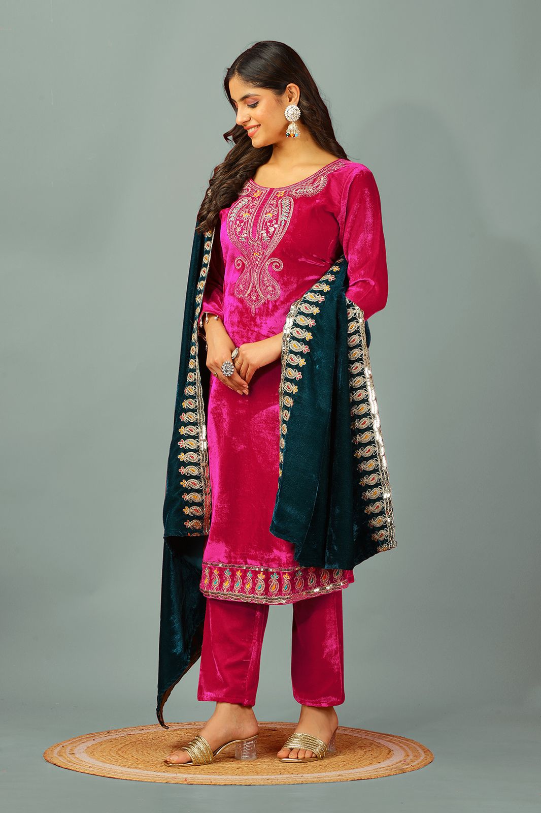 Pakistani eid salwar kameez readymade Indian wedding dress