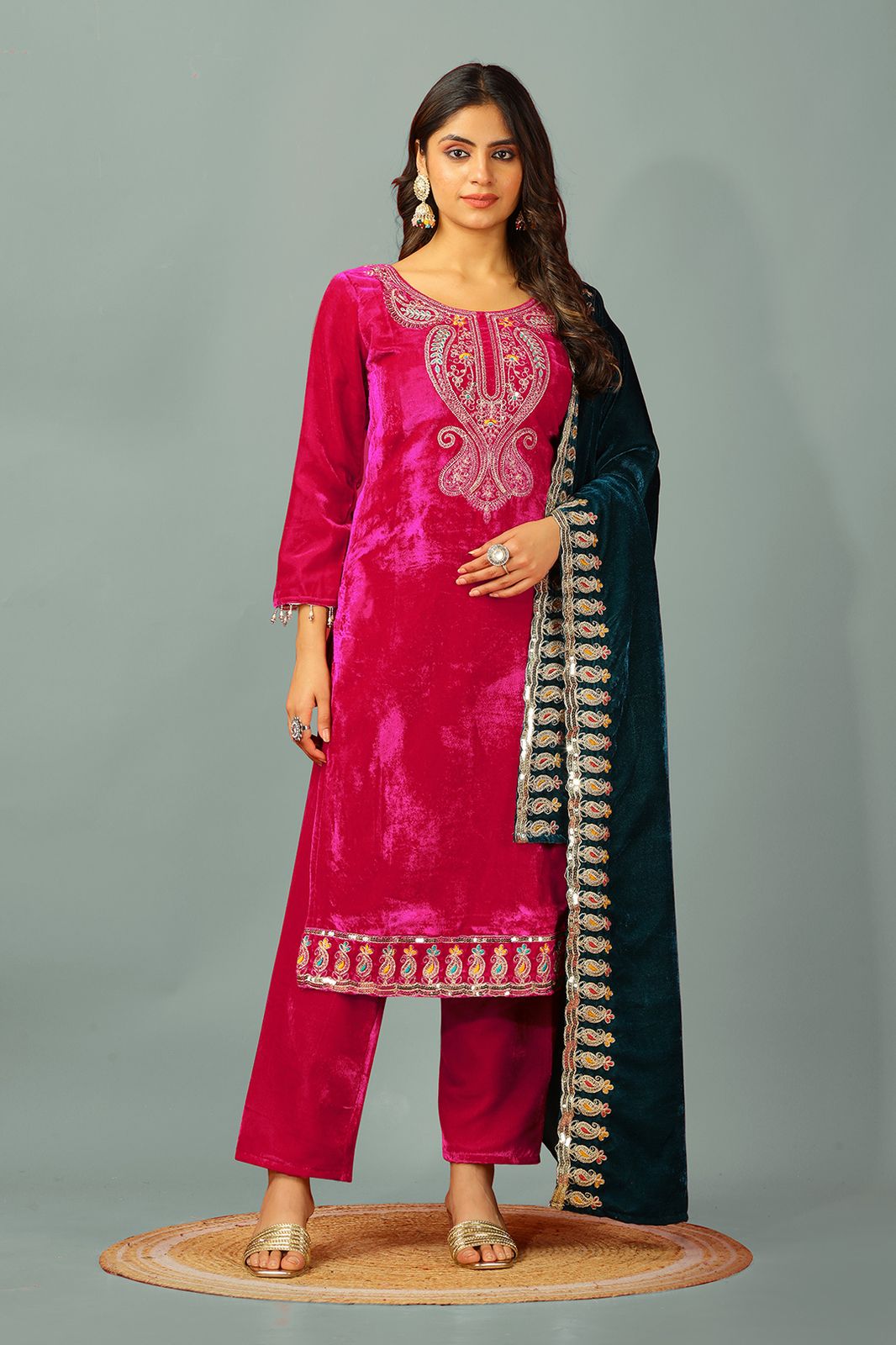 Pakistani eid salwar kameez readymade Indian wedding dress