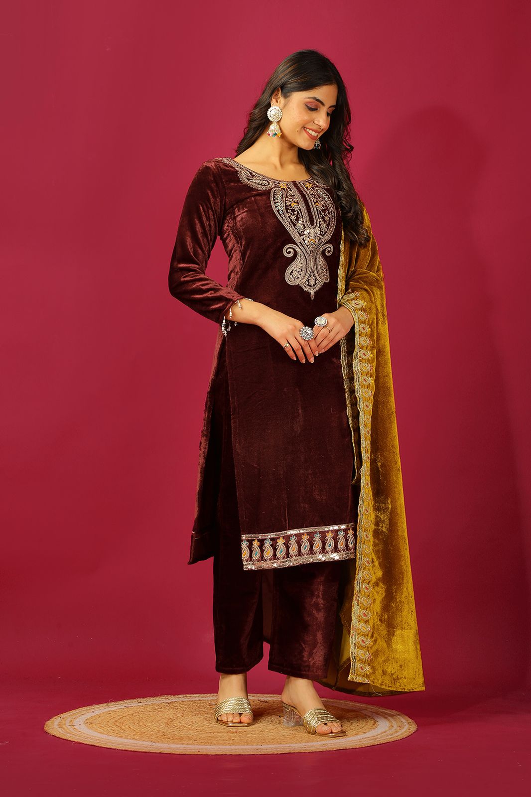 Pakistani eid salwar kameez readymade Indian wedding dress