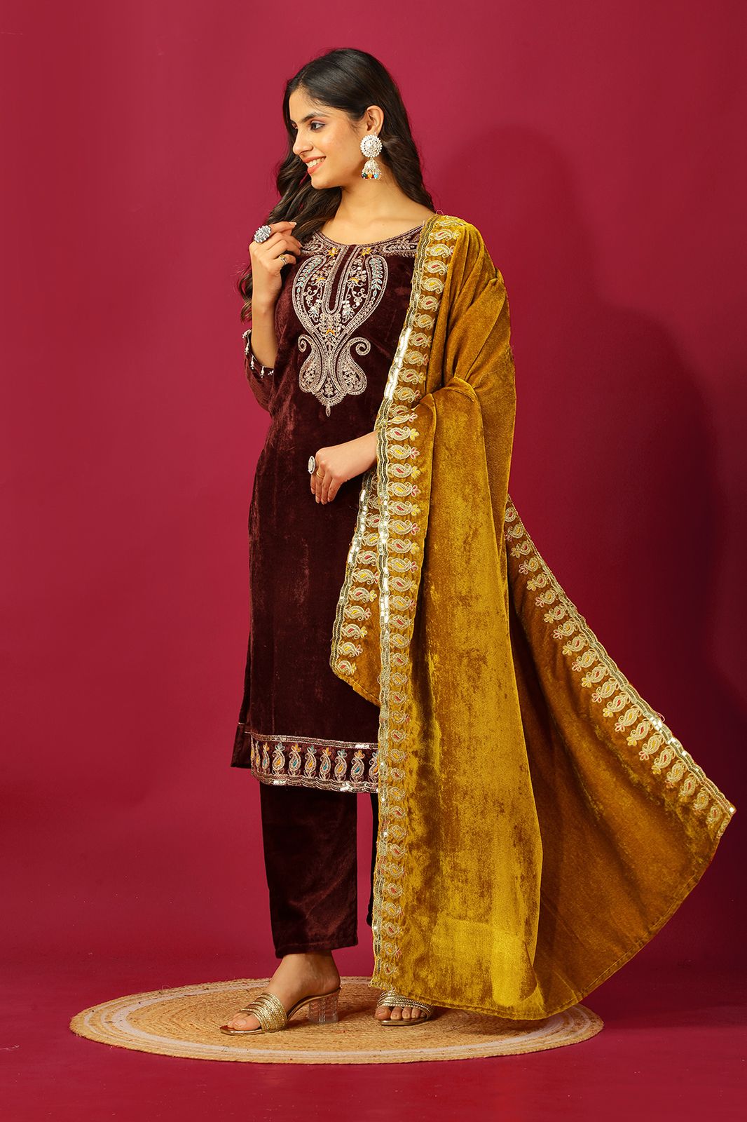 Pakistani eid salwar kameez readymade Indian wedding dress