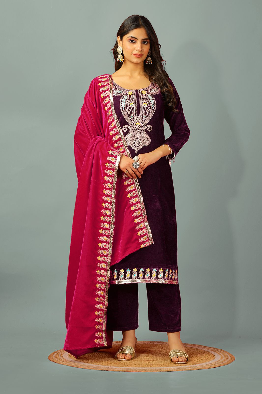 Pakistani eid salwar kameez readymade Indian wedding dress