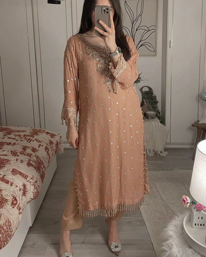 Eid Pakistani Salwar kameez wedding Indian dress