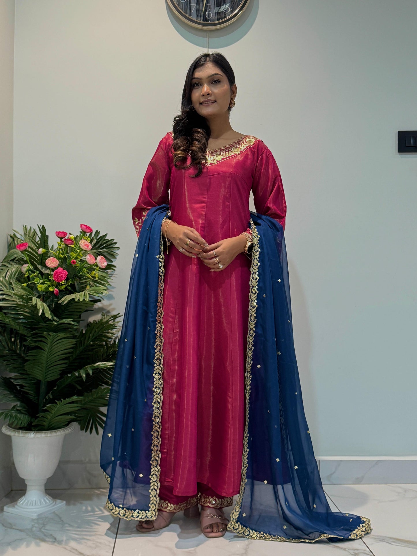 Anarkali Full Flair Readymade premium Indian wedding Festival partywear salwar kameez dress