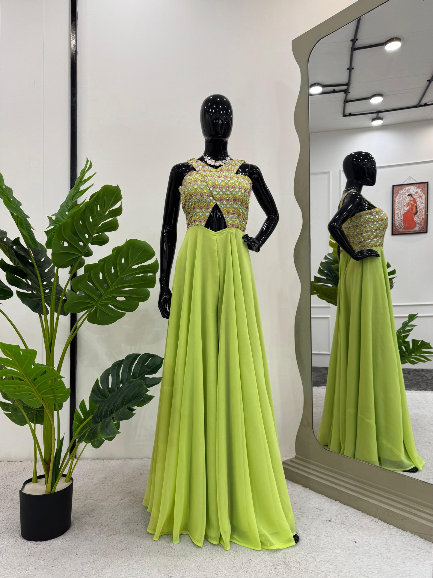 Indian Wedding Festival partywear jumpsuit Readymade