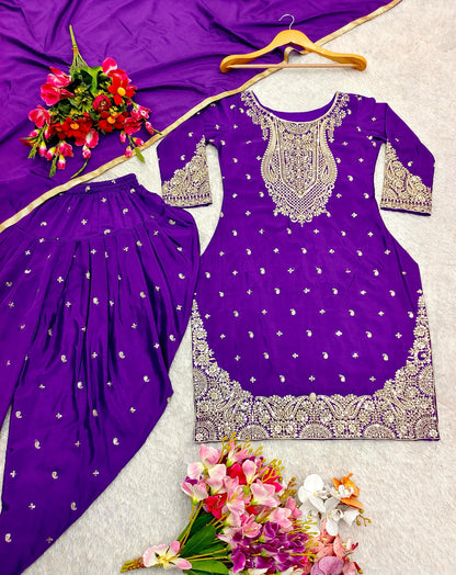 Punjabi Dhoti Salwar suit Readymade Indian wedding Festival partywear salwar kameez dress