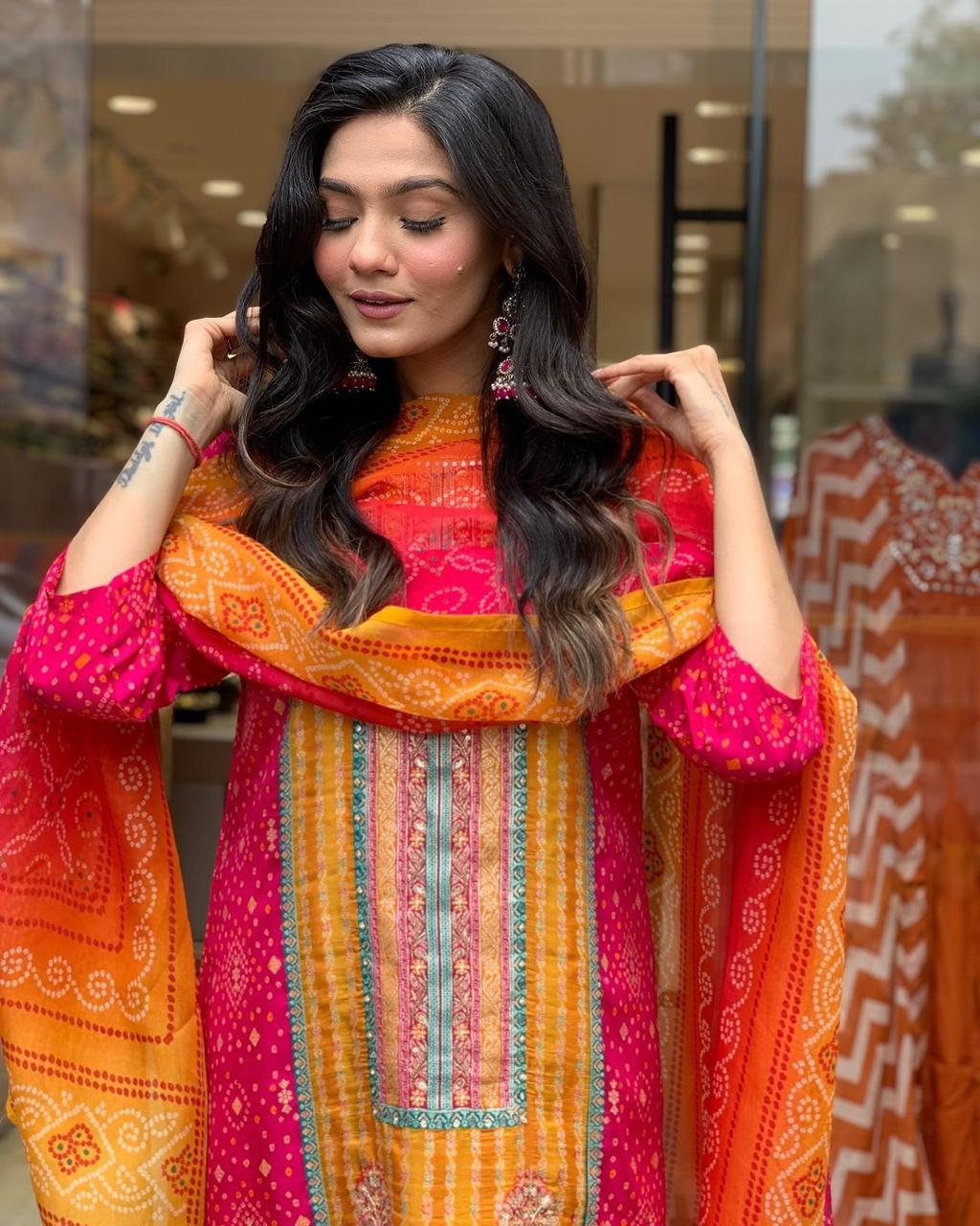 Indian Festival wedding partywear salwar kameez dress