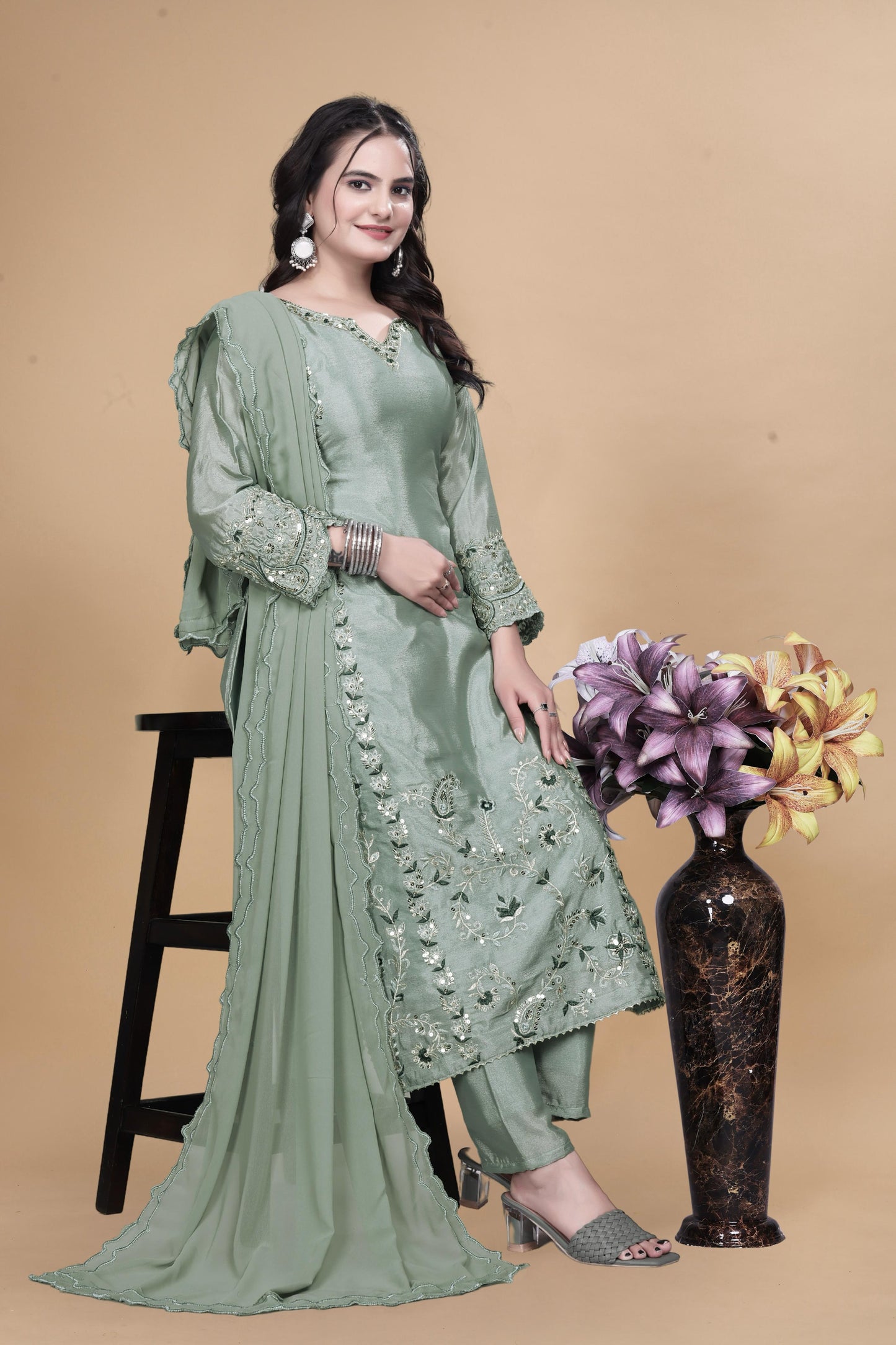 Premium Readymade Indian wedding Festival partywear salwar kameez dress