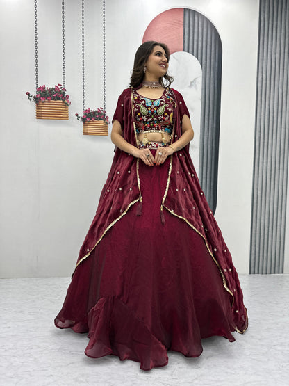 Premium Wedding Indian lehenga choli with Dupatta stitched Festival partywear dress