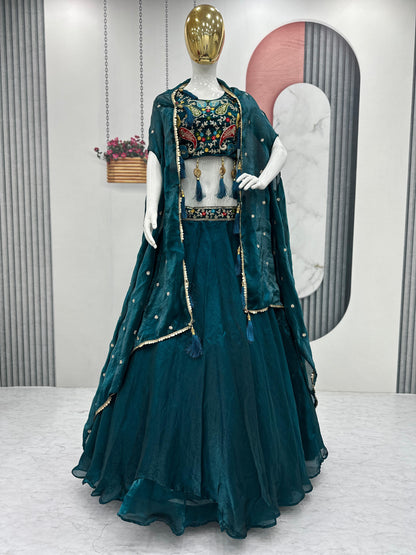 Premium Wedding Indian lehenga choli with Dupatta stitched Festival partywear dress