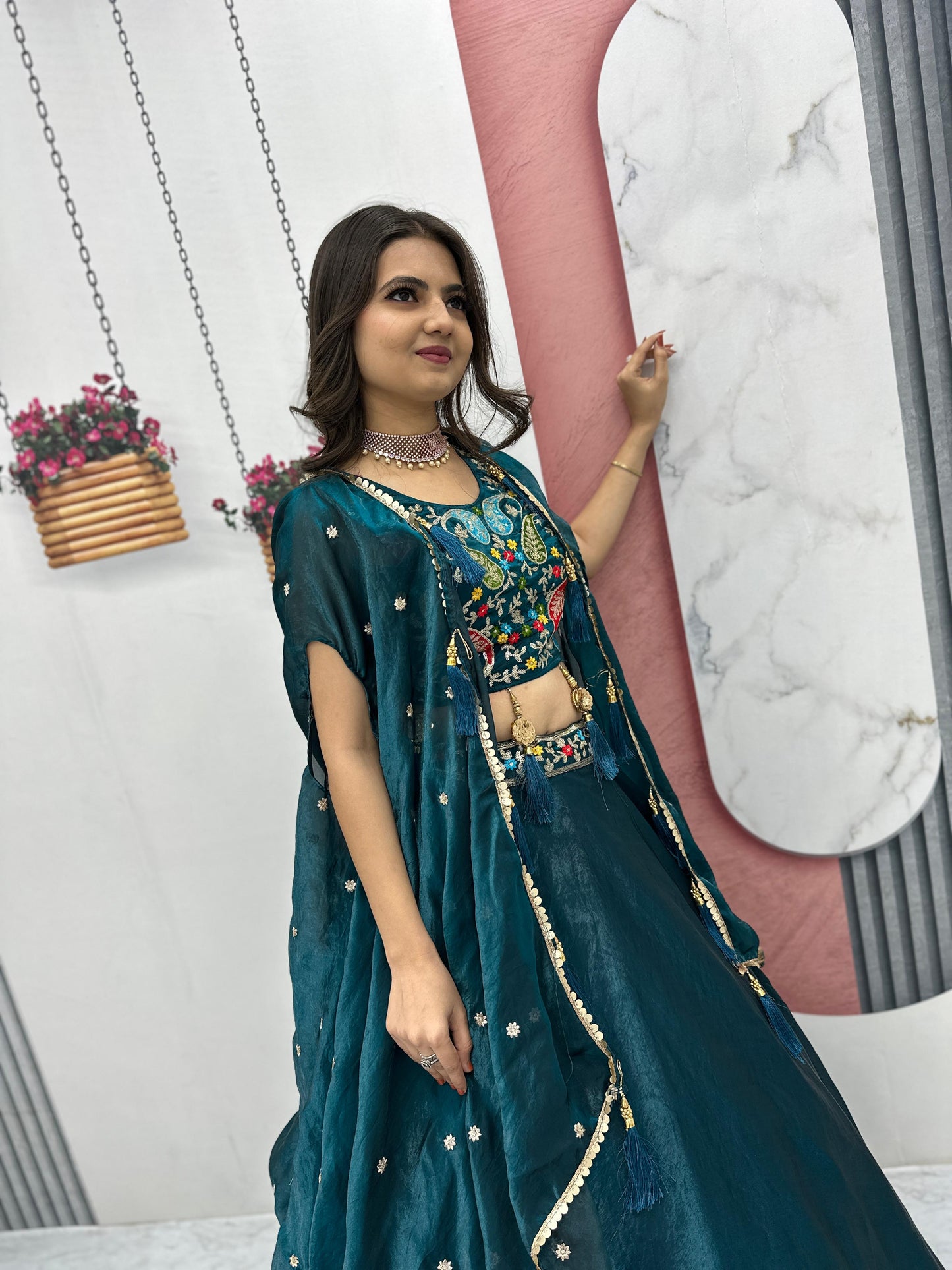 Premium Wedding Indian lehenga choli with Dupatta stitched Festival partywear dress