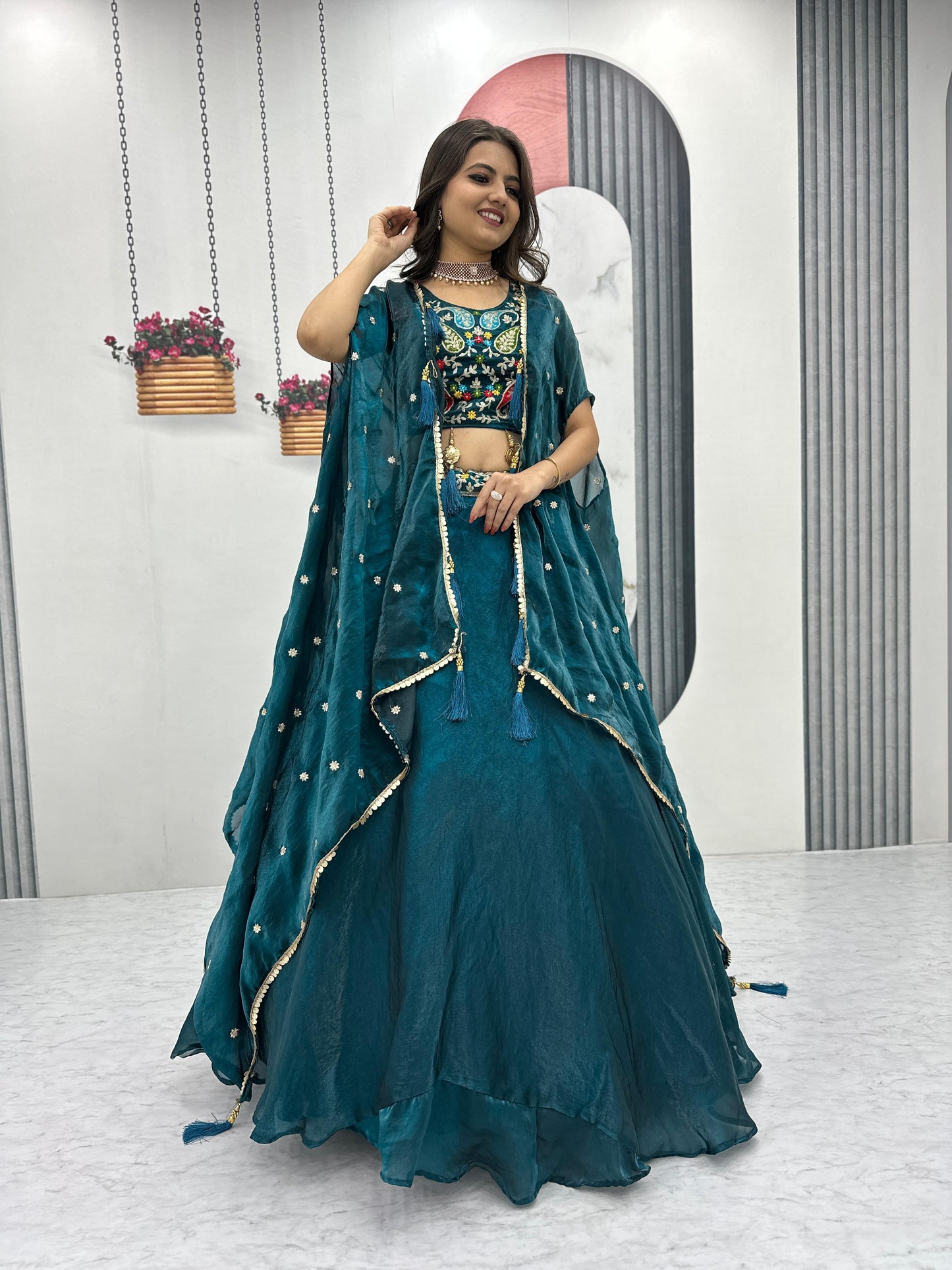 Premium Wedding Indian lehenga choli with Dupatta stitched Festival partywear dress