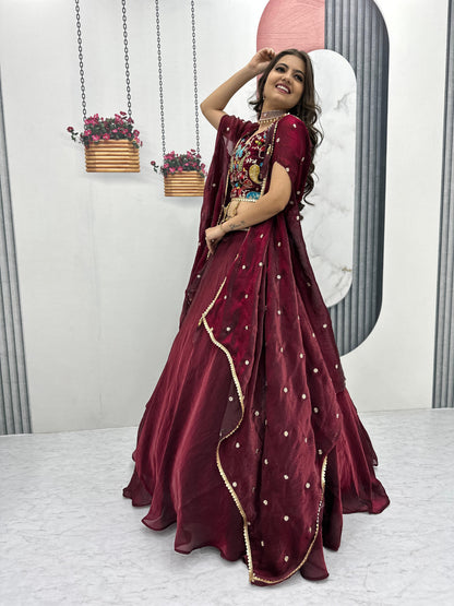 Premium Wedding Indian lehenga choli with Dupatta stitched Festival partywear dress
