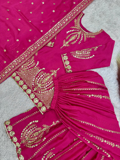 Readymade Indian wedding Festival partywear salwar kameez dress stitched