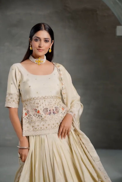 Ready To Wear premium Designer Festival wedding partywear Top Lehenga With Dupatta