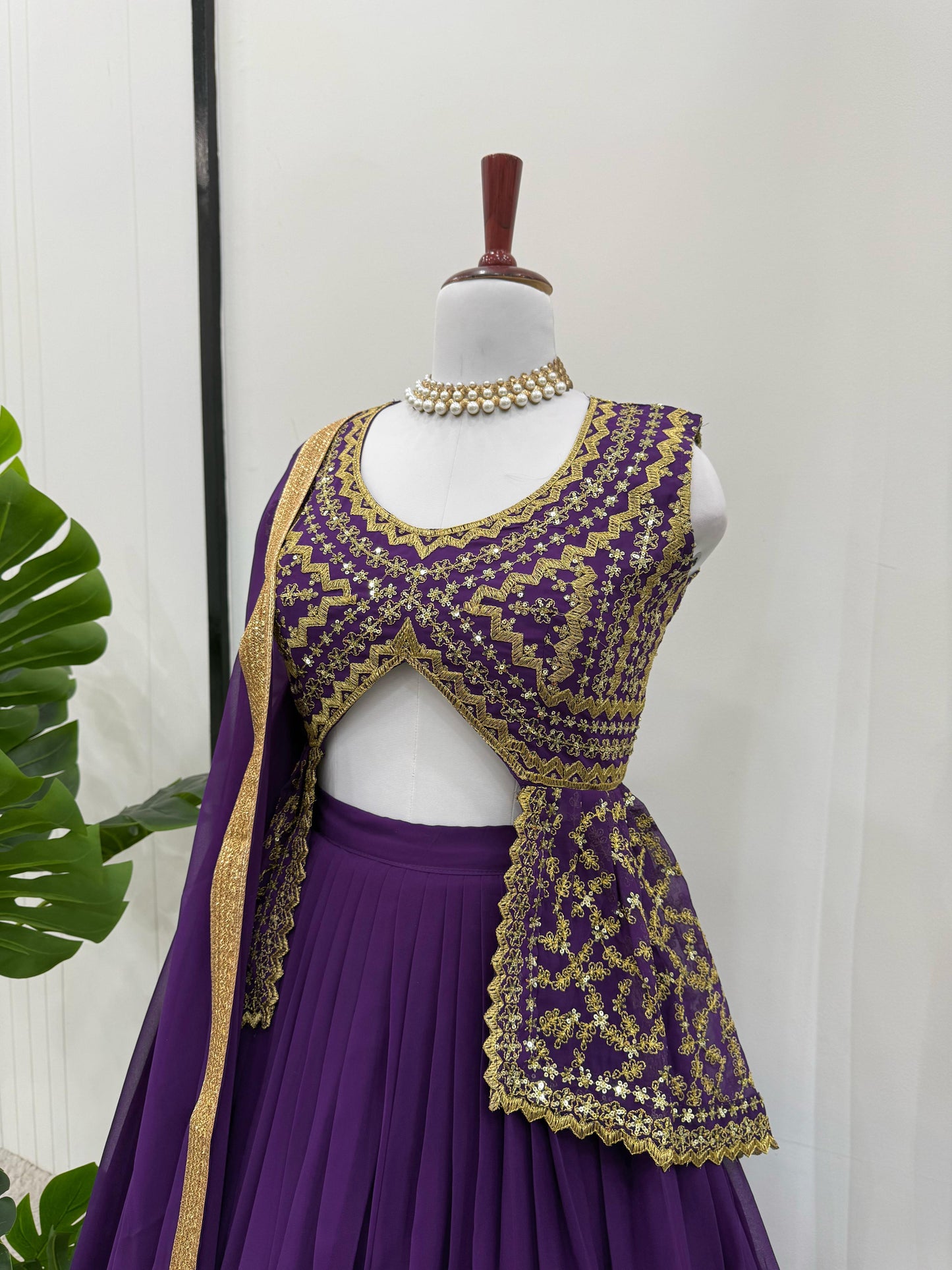 Premium Ready To Wear Wedding Festival partywear Top Lehenga With Dupatta
