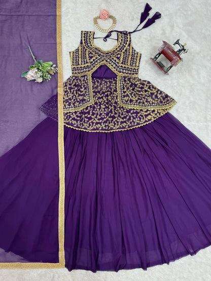 Premium Ready To Wear Wedding Festival partywear Top Lehenga With Dupatta
