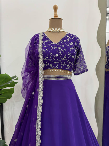 Premium Bollywood wedding Festival partywear lehenga choli with Dupatta