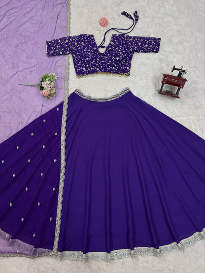 Premium Bollywood wedding Festival partywear lehenga choli with Dupatta