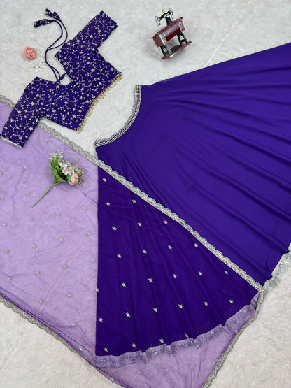 Premium Bollywood wedding Festival partywear lehenga choli with Dupatta